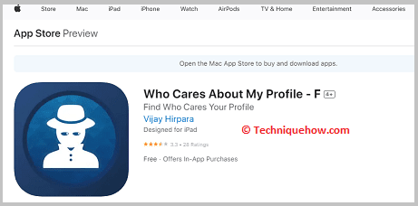 Who Cares About My Profile