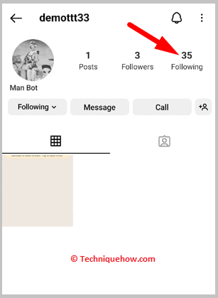 click on the following tab.