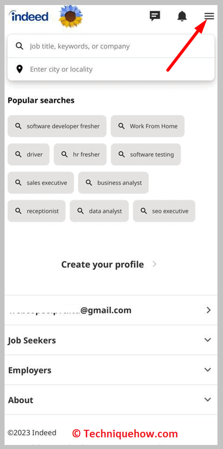 email and password