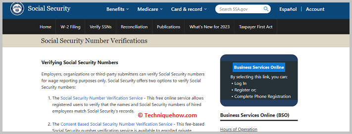 Check online databases