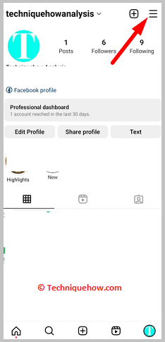 Click on menu bar
