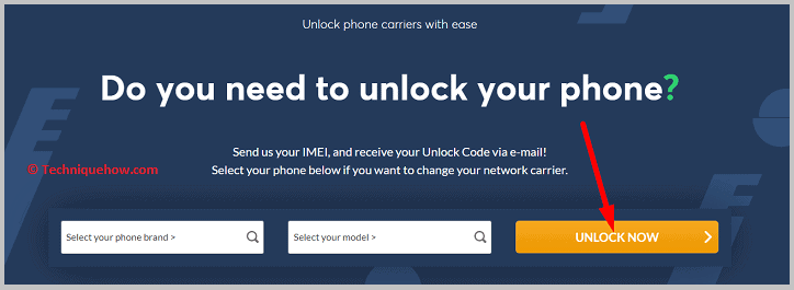 Click on unlock