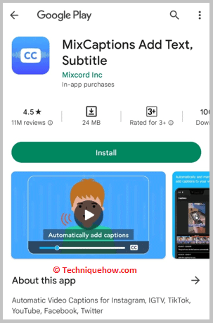 MixCaptions