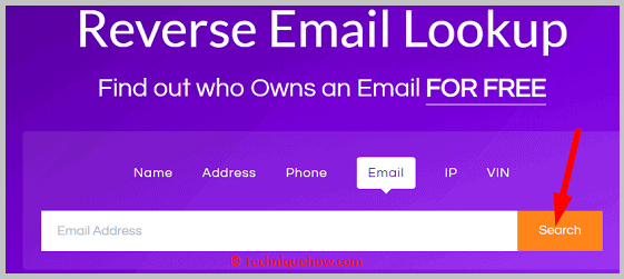 Reverse Email Lookup
