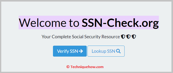 Search SSN Websites