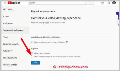 Using YouTube's automatic captioning feature