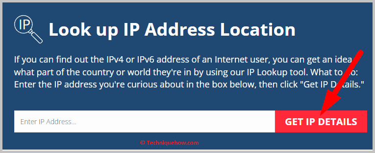 Using an IP Lookup tool