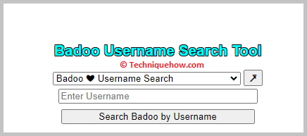 Badoo Profile Search Tool