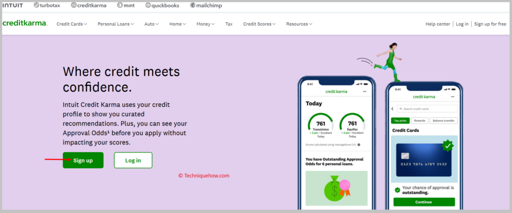 Credit Karma account.