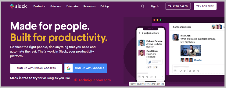Direct Search in Slack
