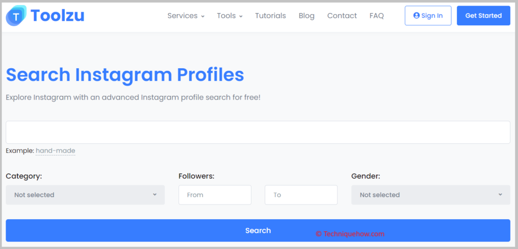 Instagram Lookup Tool