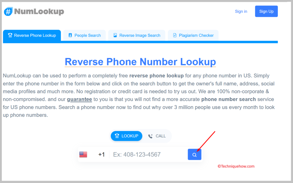 Reverse Phone Lookup