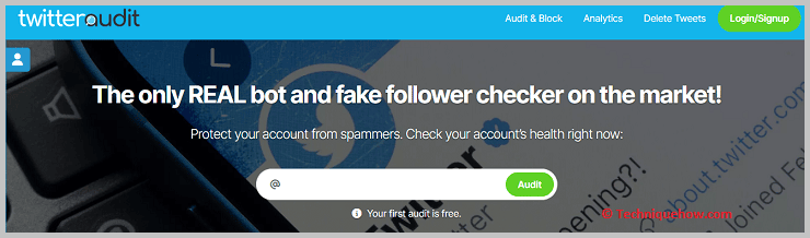 Twitter Audit Tool