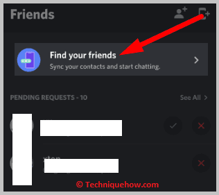 Using Discord's Find Your Friends Feature