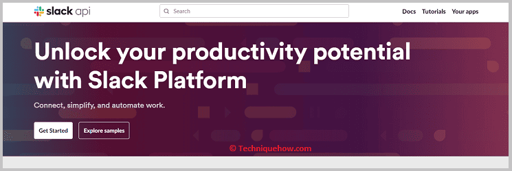 Using Slack's API