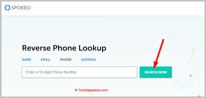 Click on search now
