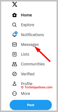 Click on massage option