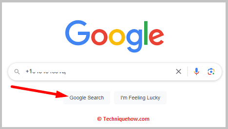 Click on search