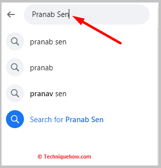 search on facebook