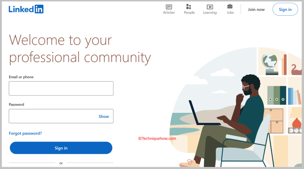LinkedIn website