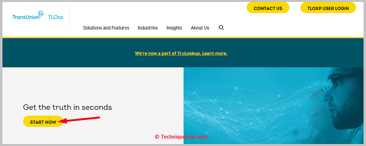 Click on Transunion