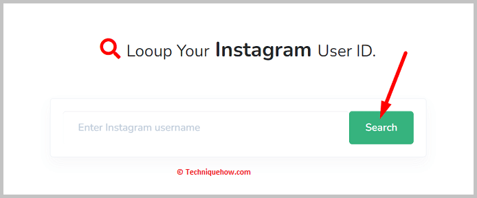 Online Tool - Find Instagram User ID