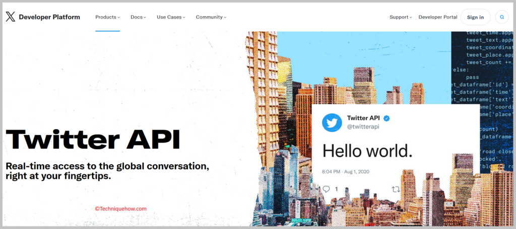 Twitter Developer
