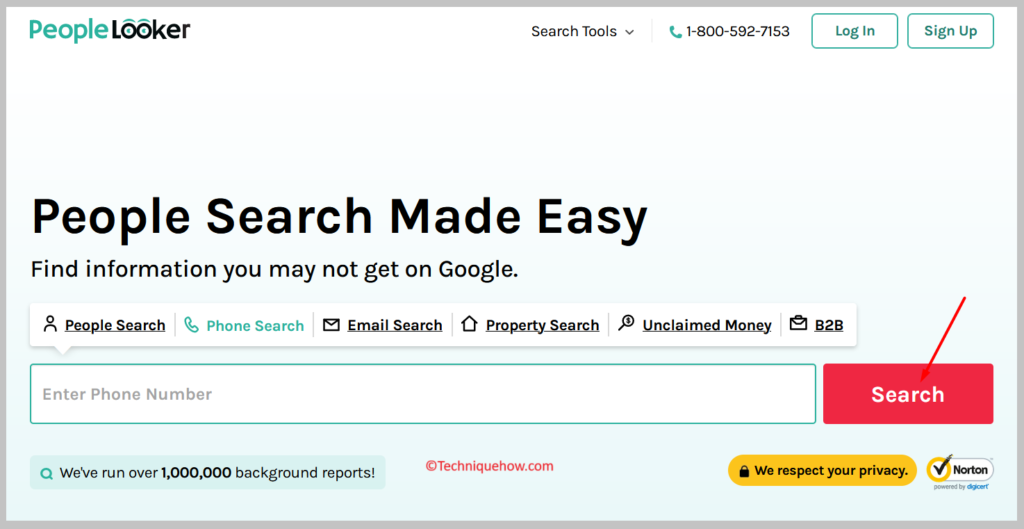 click on the Search