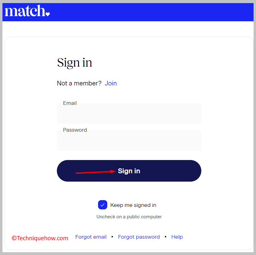 log in to your