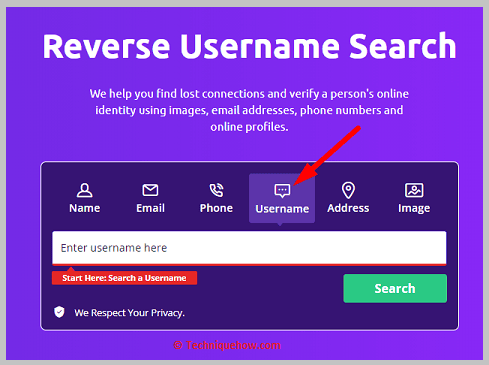 select username