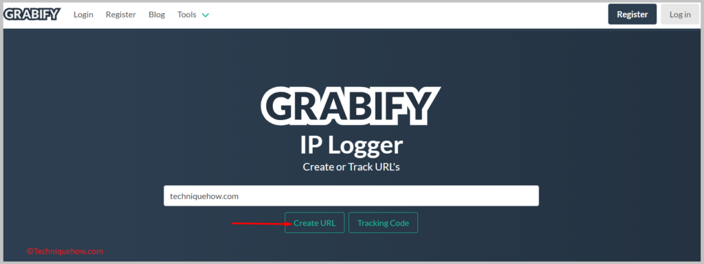  the Grabify.link website