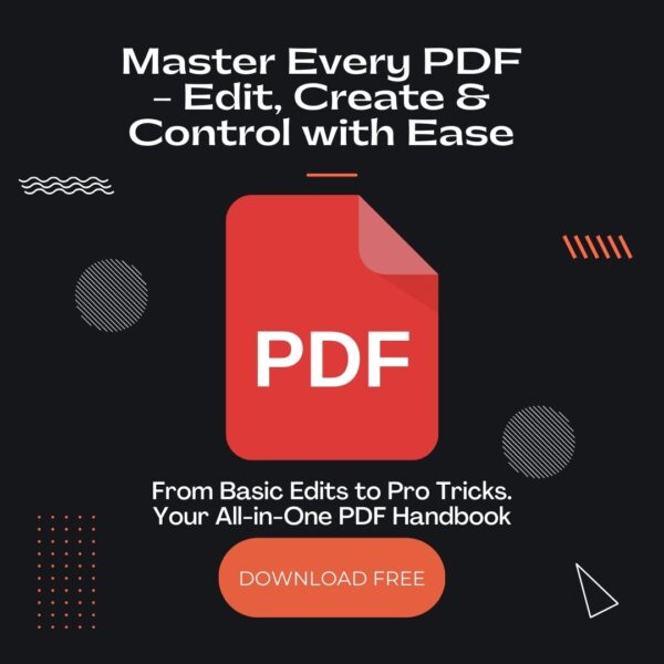 eBook - PDF Editing Techniques