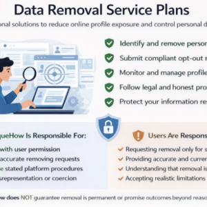 Data Removal Service Plans